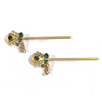 Brass Krishna Basuri for Laddu Gopal Idol Decoration set of 2 Size – 2 Inch