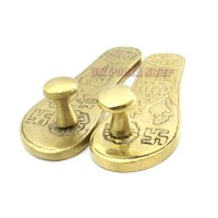 Brass Paduka / Khadau