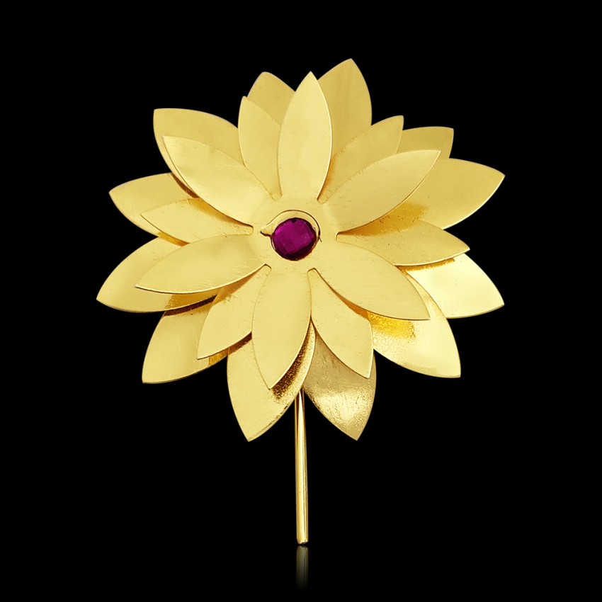 Golden Lotus Flower (Kamal) for Decoration