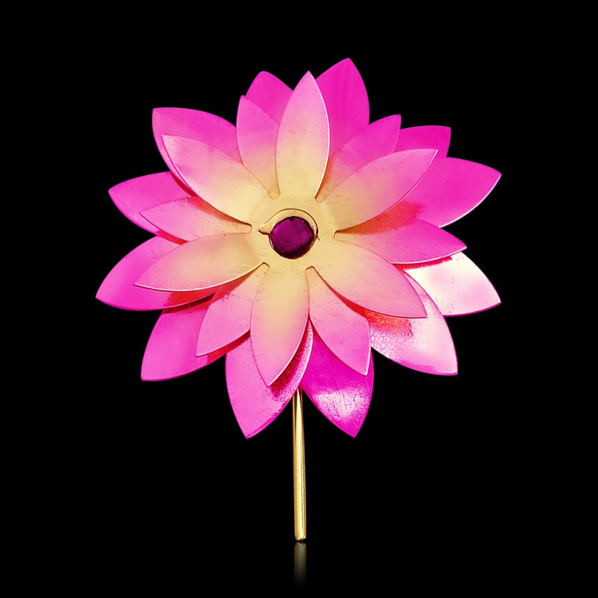 Kamal Pushp (Lotus Flower) in Copper