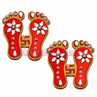 Laxmi Charan Paduka for Diwali set of 2