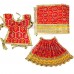 Dress For Devi Mata Embroidered Choli, Lehenga and Dupatta