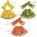 Flower Design Devi Idol Lehenga and Dupatta - 6 inches Flower Design Devi Idol Lehenga and Dupatta - 6 inches