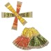 Flower Design Devi Idol Lehenga and Dupatta - 6 inches Flower Design Devi Idol Lehenga and Dupatta - 6 inches