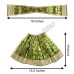 Flower Design Devi Idol Lehenga and Dupatta - 9 inches
