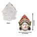 Beautiful Mukhota Face of Rajarani Mahalakshmi Mata - Size: 4.75x5.8 inches