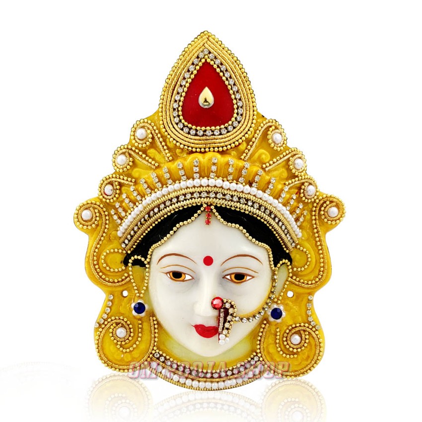 Varalakshmi Devi Face / Mukhota - 6 inches
