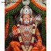 Hanuman Ji Face Decoration Set - Pure Copper with Silver Covering - Medium Size