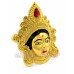 Mahalaxmi Mata Face Decorated with Colorful Stone - Size 5.25x5.8 inches