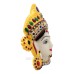 Shri Narayani Lakshmi Face (Mask, Mukhota) - Size 5.25x5.75 inches