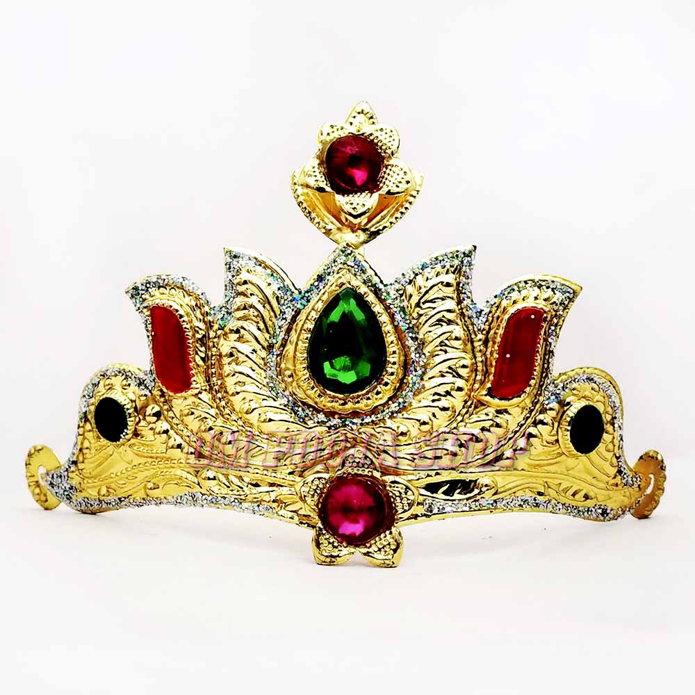 Lotus Design Crown for God & Goddess Buy online @ USA UK India
