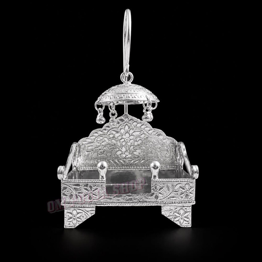 Singhasan for Laddu Gopal in German Silver Singhasan for Laddu Gopal in German Silver