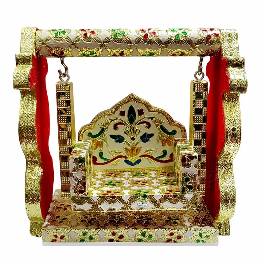 Wooden Ladoo Gopal Jhula