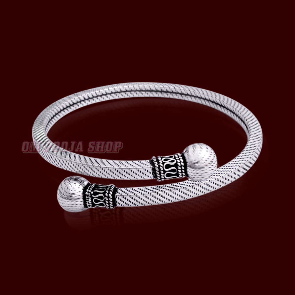 Buy SILVER SHINE Alloy Silver Coated, Rhodium, NA, Sterling Silver Bracelet  Online - Get 63% Off