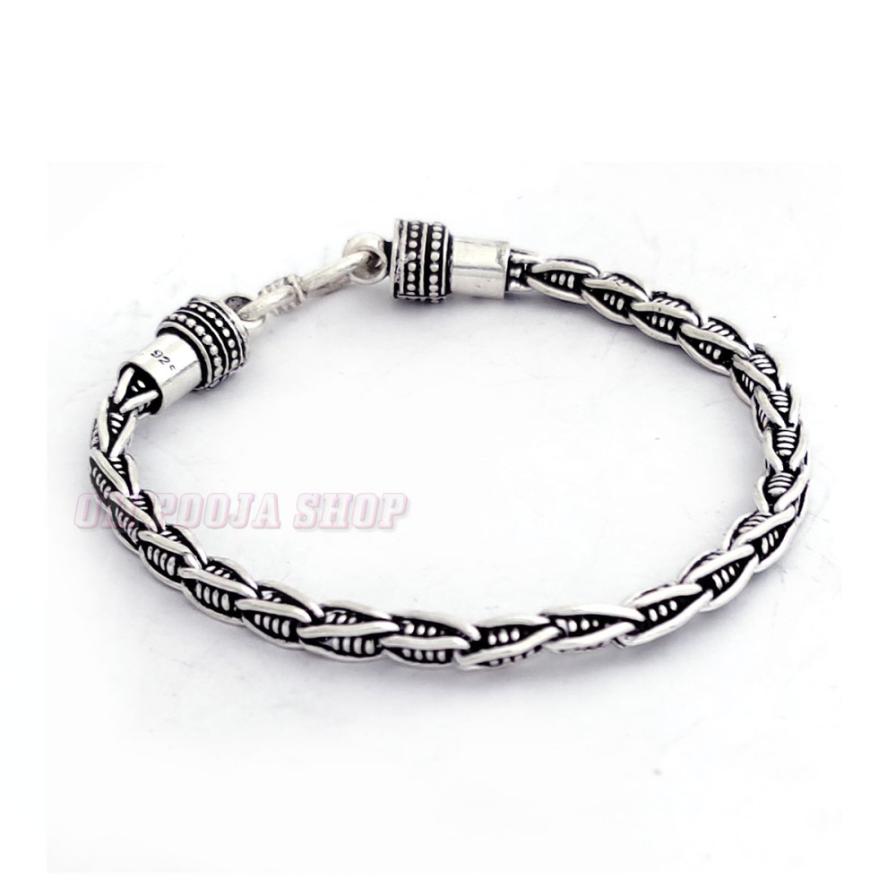 925 Sterling Silver Tubular Chain Bracelet | Shop 925 Silver Classic Mens  Bracelets | Gabriel & Co
