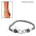 Elegant Slim Bracelet Chain in Sterling Silver