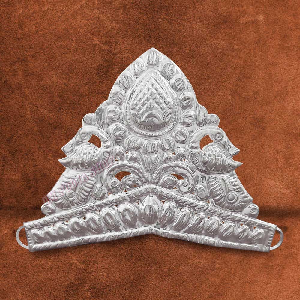 Crown in Pure Silver for Hindu God & Goddess purchase online