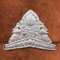 Crown in Pure Silver for Hindu God & Goddess