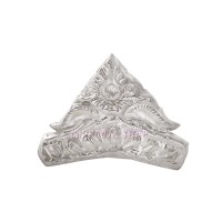 Sarva Mukut in Pure Silver For Bhagawan (SIze_2x1.5 Inches)