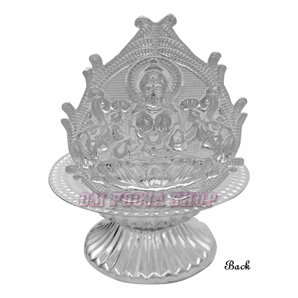 Mahalakshmi Deepam Diya in Sterling Silver Shop online now
