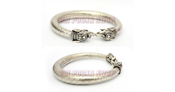 elephant bracelet in silver good luck 2