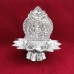 Flower Shape Lakshmi Deepam Diya in German Silver