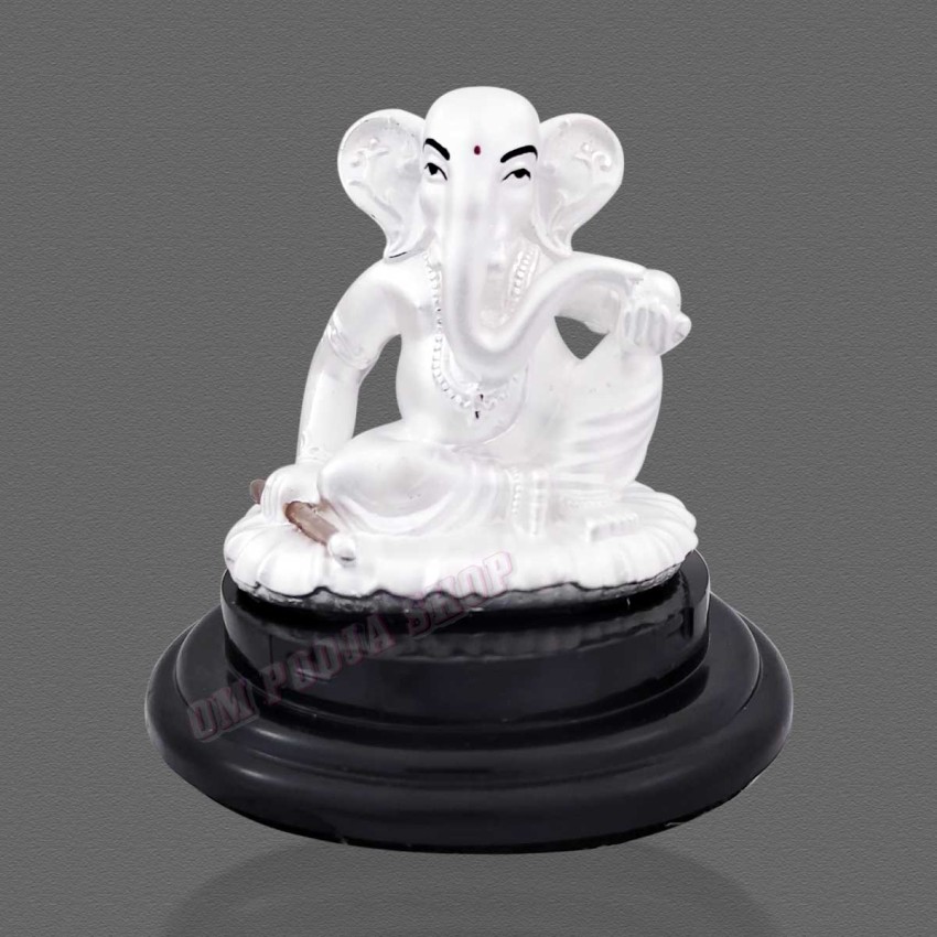 Spiritual Guru Ganesha in 999 Pure Silver Divine Gift in Air Proof Acrylic Box