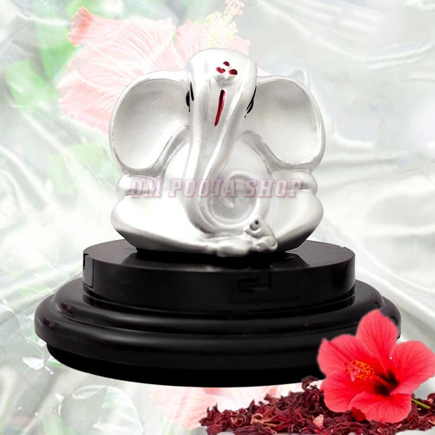 Lambodara Ganesha ji 999 Pure Silver Divine Gift in Air Proof Acrylic Box