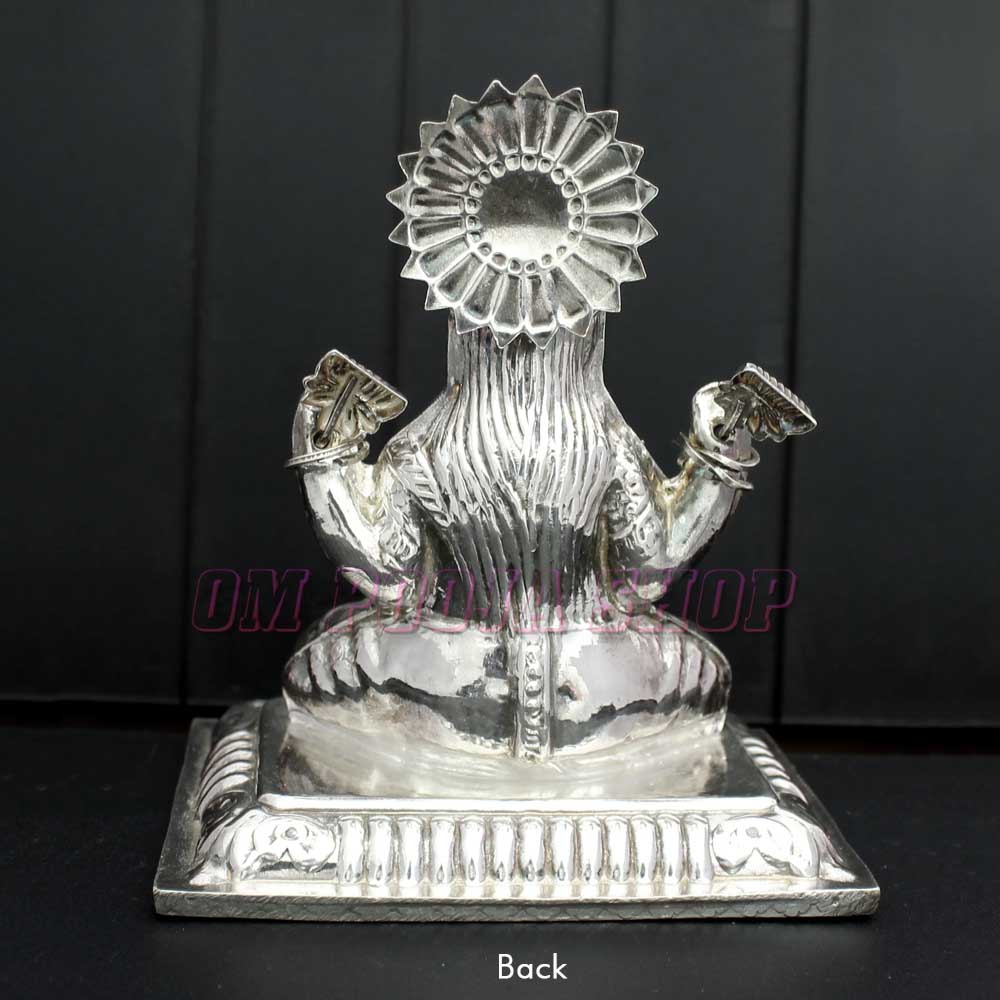 Goddess Lakshmi Exclusive Pure Silver Idol Buy online USA UK