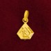Designer Holy AUM Pendant in Pure Silver & Pure Gold - Size: 12x16 mm