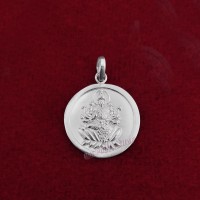 Mahalakshmi Pure Silver & Pure Gold Pendant