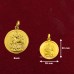Mahalakshmi Pure Silver & Pure Gold Pendant