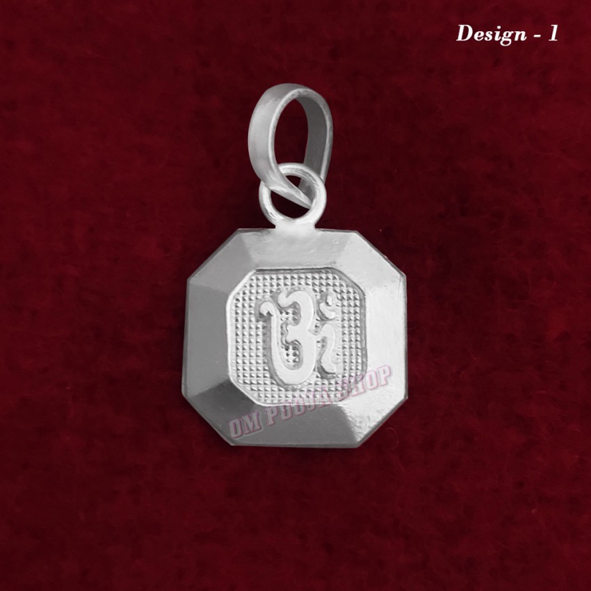 Pavitra Om Multi Design Pendant in Pure Silver & Pure Gold