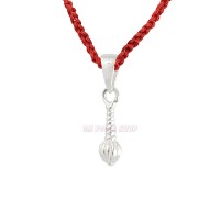 Hanuman Gada Pendant in Pure Silver