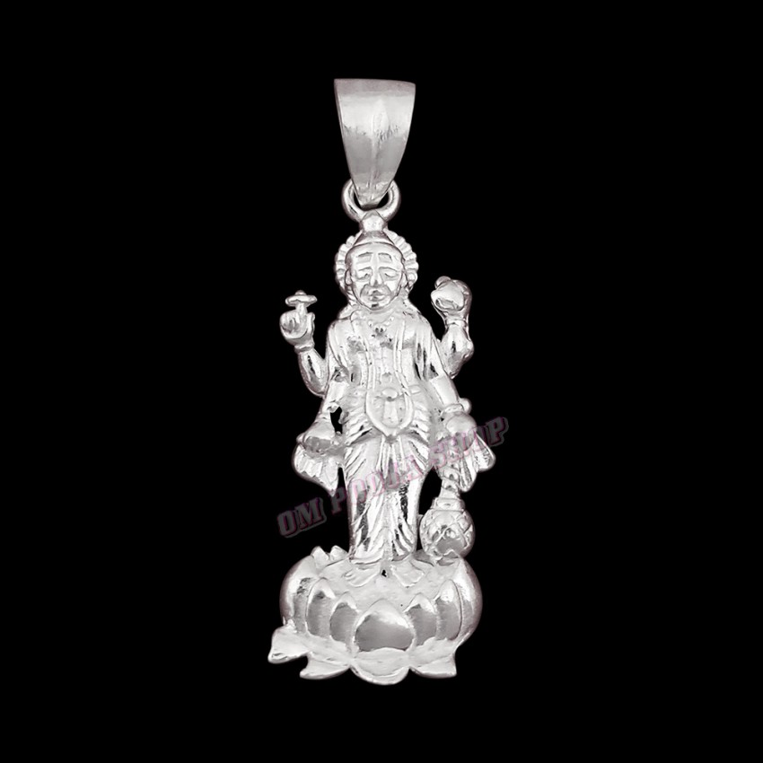 Bhagawan Vishnu Sterling Silver Pendant