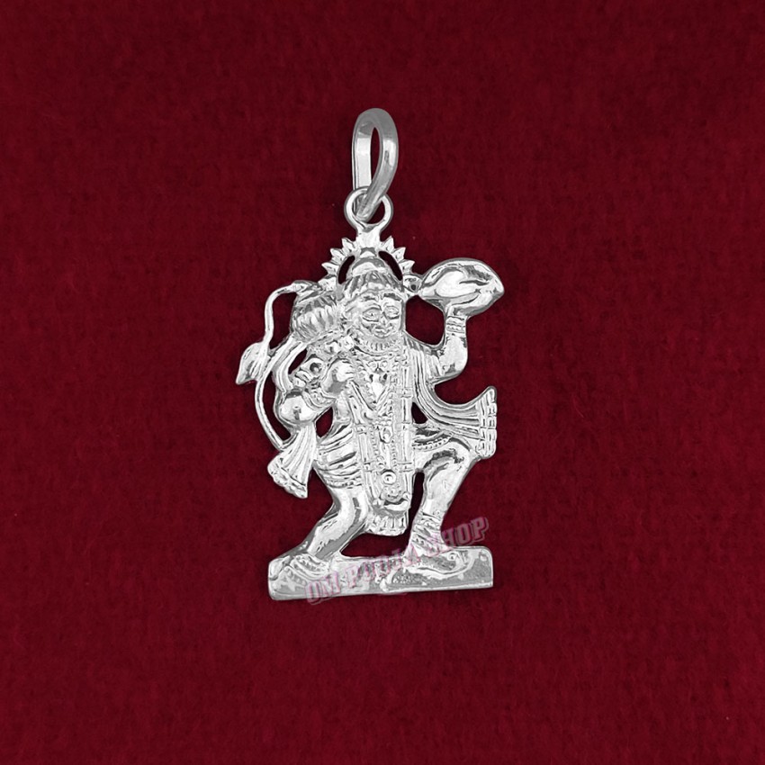 Lord Hanuman Pendant in Sterling Silver