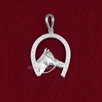 Horse Pendant in 925 Pure Silver