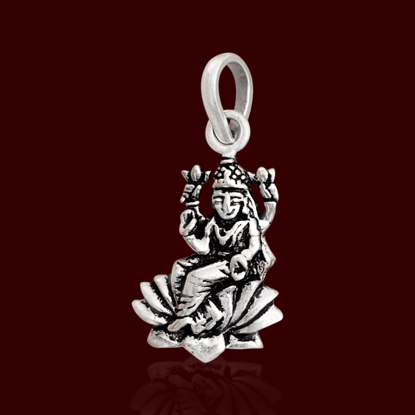 Mahalakshmi Blessing Pendant in Sterling Silver