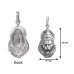 Lord Narasimha Locket in Pure Silver