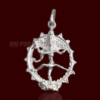 Natarajan Pendant in Pure Silver