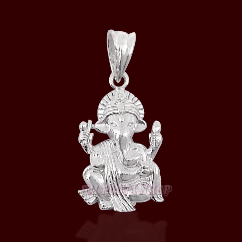 Shri Ganpati Pendant in 92.5 Pure Silver