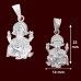 Shri Ganpati Pendant in 92.5 Pure Silver