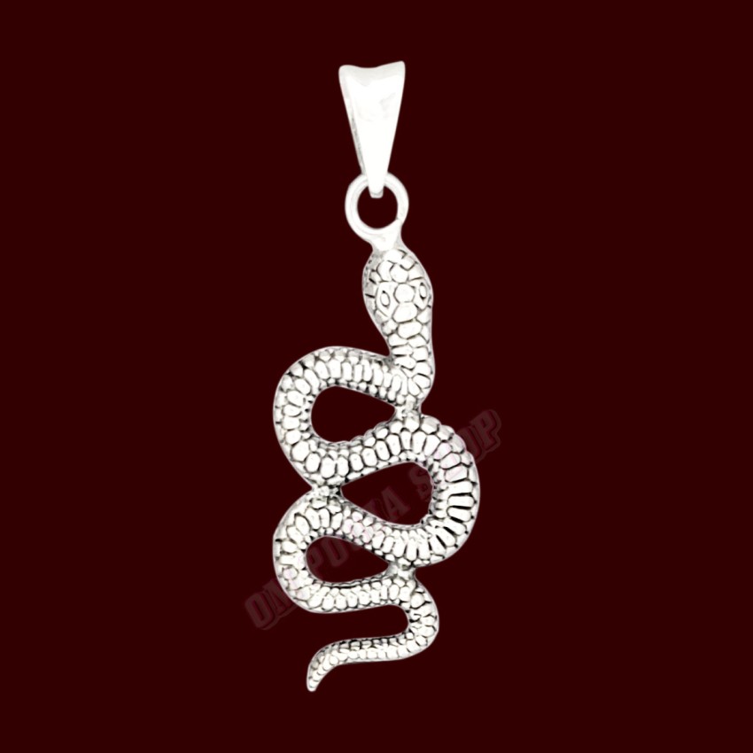 Snake Pendant in 925 Sterling Silver