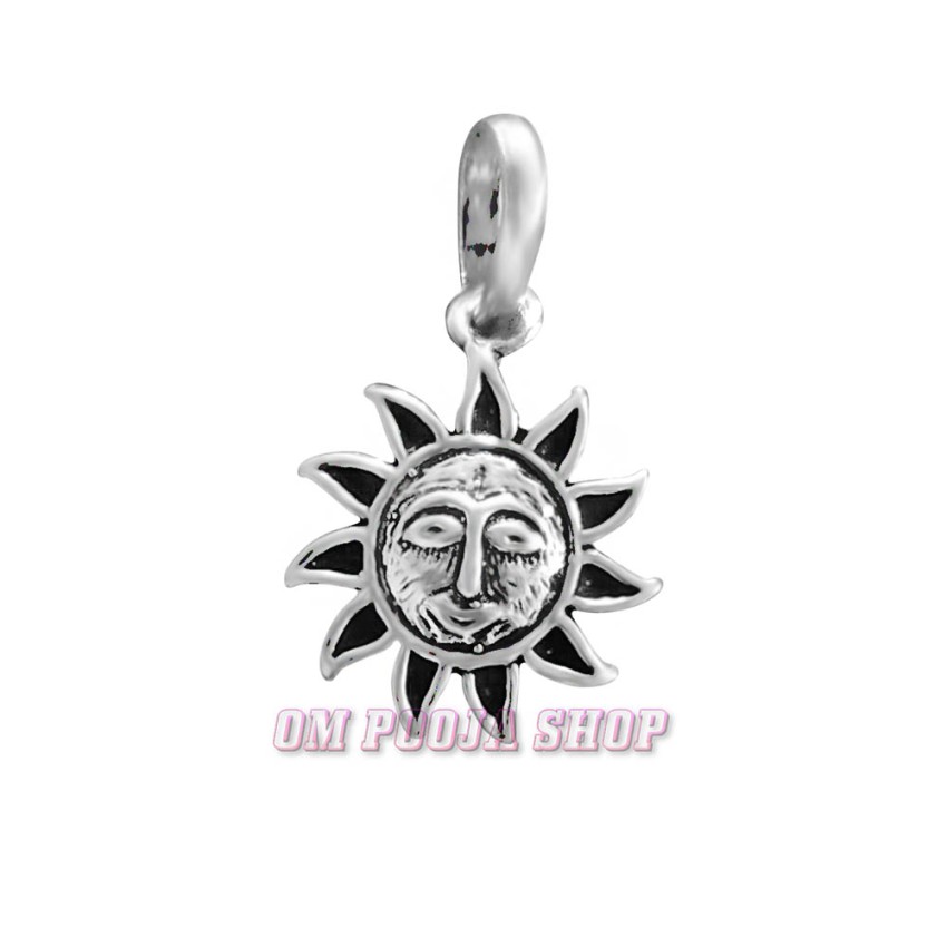 Surya Pendant in Pure Sterling Silver