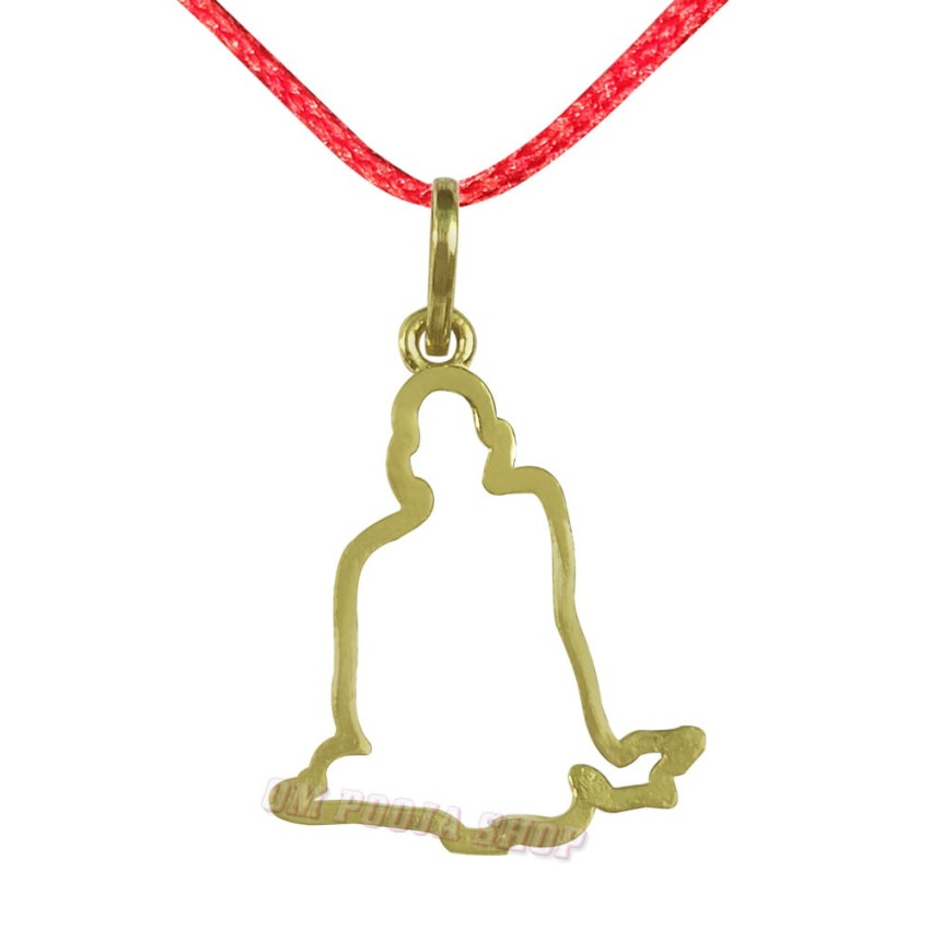 Shri Swami Samarth Panchdhatu Outline Pendant