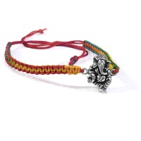 Shree Ganesha Rakhi in Sterling Silver