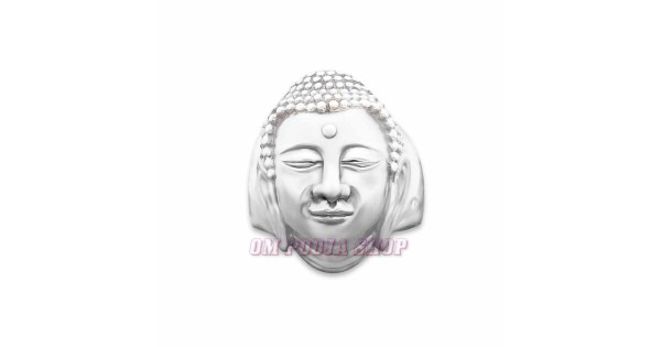 Buy Honbon Silver Plated Oxidised Free-Size Buddha Face Glossy Finished  Finger Ring for Women1pcs Online at Best Prices in India - JioMart.