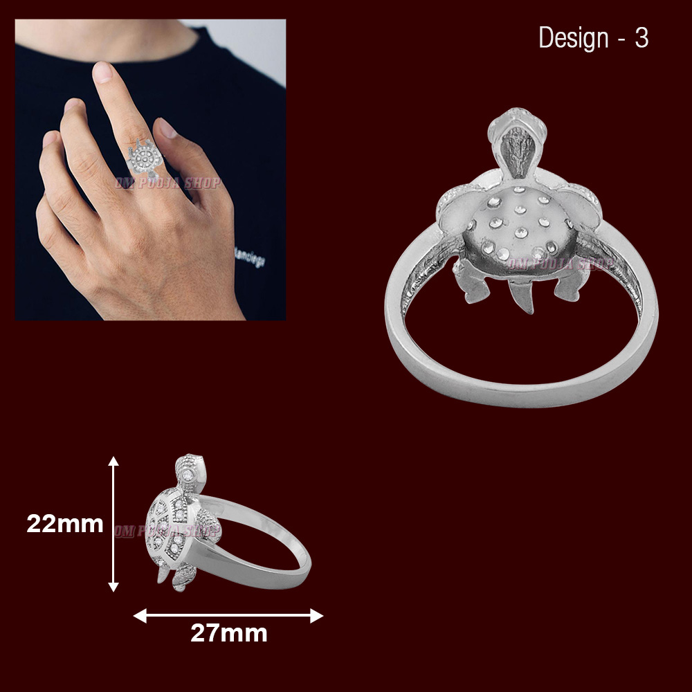 Buy Morir Gold Plated Lord Ganesha On Back of Tortoise/Turtle Fengshui  Kachua Good Luck Band Finger Ring Fashion Jewelry for Men/Women at Amazon.in
