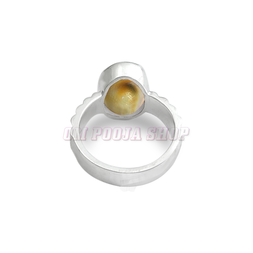Natural Gomti Chakra Ring 5.80-7.23 Ratti #~ 5.25-6.55 Carat Panchdhatu  Metal Adjustable Free Size Ring for Men and Women : Amazon.in: Fashion