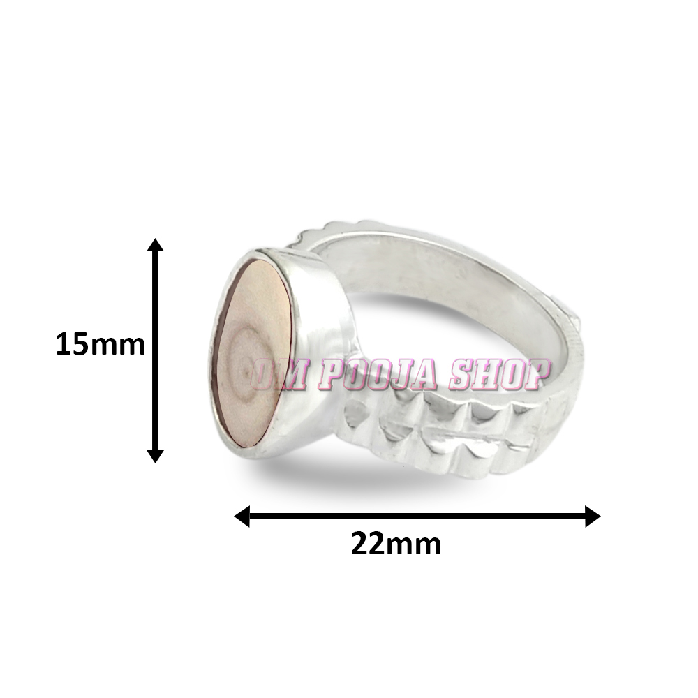Buy Gomati Chakra Ring Sea Shell Ring Online in India - Etsy | Stone rings  natural, Shell ring, Sterling silver rings bands